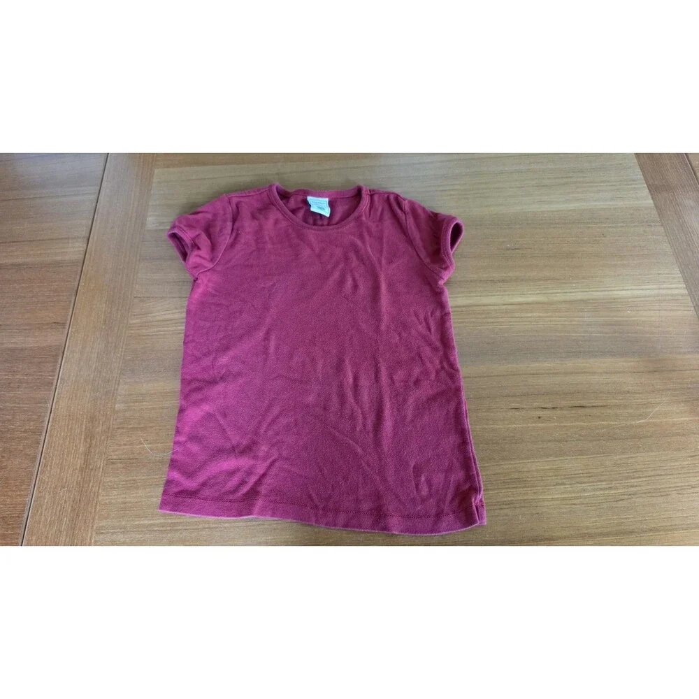 Old Navy Girl's Red Short Sleeve Top Size L Vintage READ Description